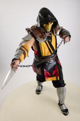 Yelvik Scorpion Cosplay Action Pose